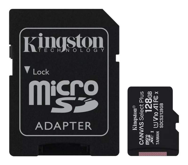 Memoria 128GB Micro SD KINGSTON CANVAS