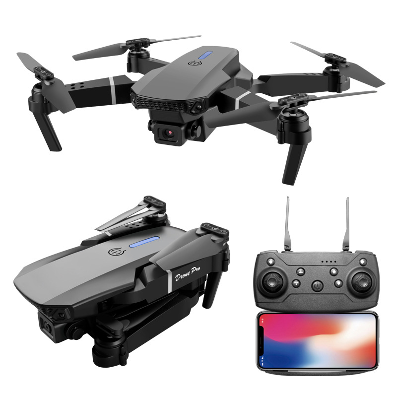 DRONE E88 PRO CON DOBLE CAMARA 4K