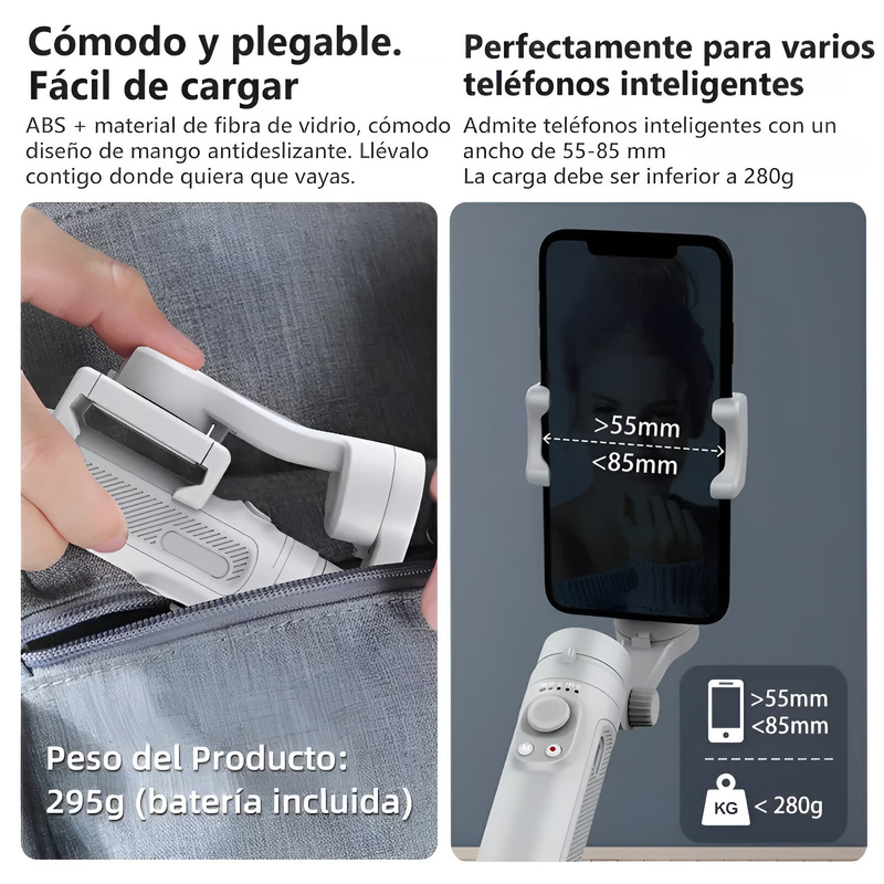 Estabilizador Gimbal para celular 3 Ejes - SK062